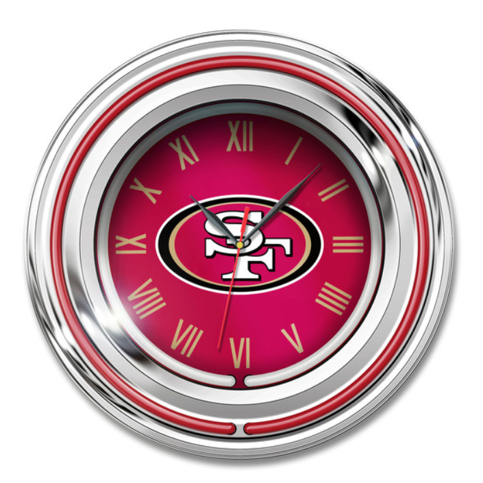 Officially Licensed NFL Neon Clock (Pick your team)