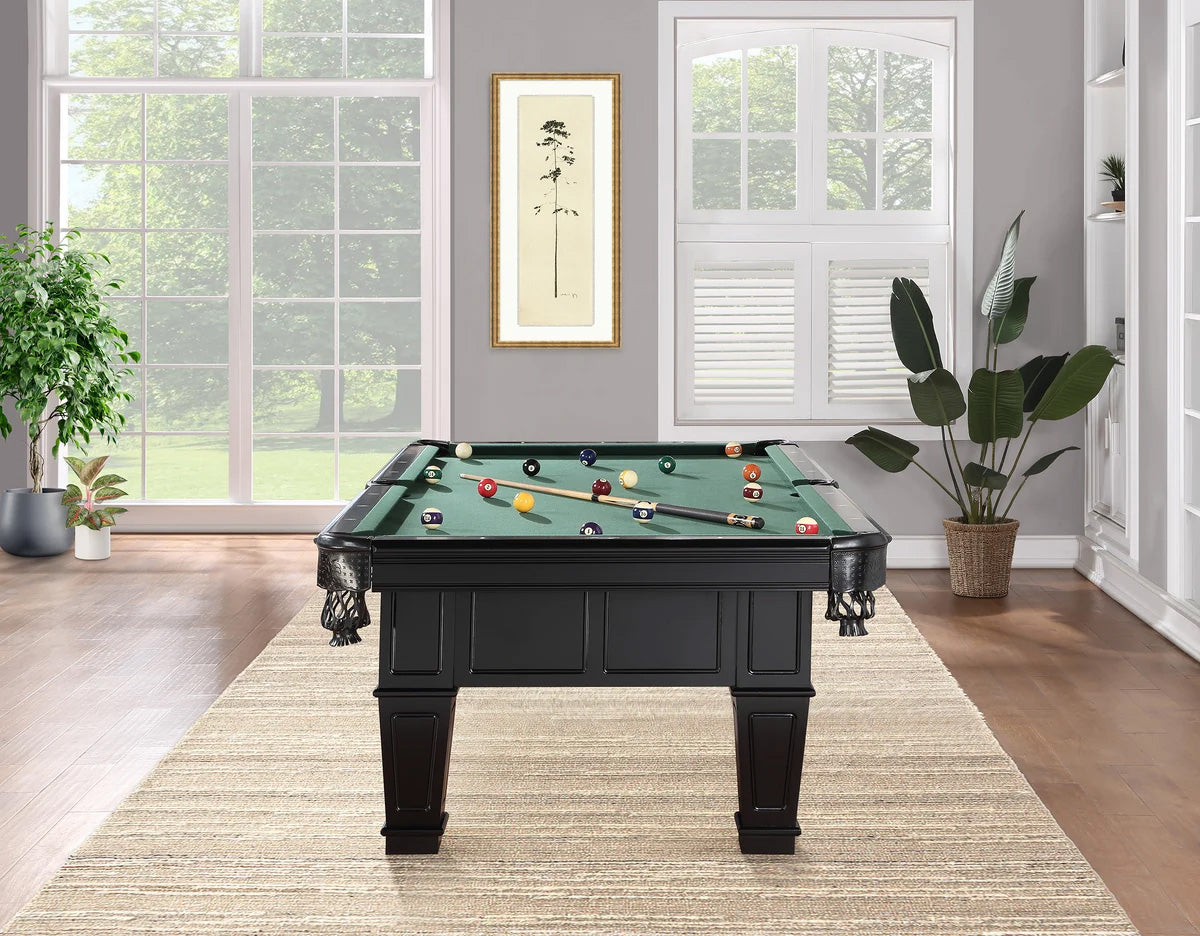 Brewster 8' Pool Table (Black)