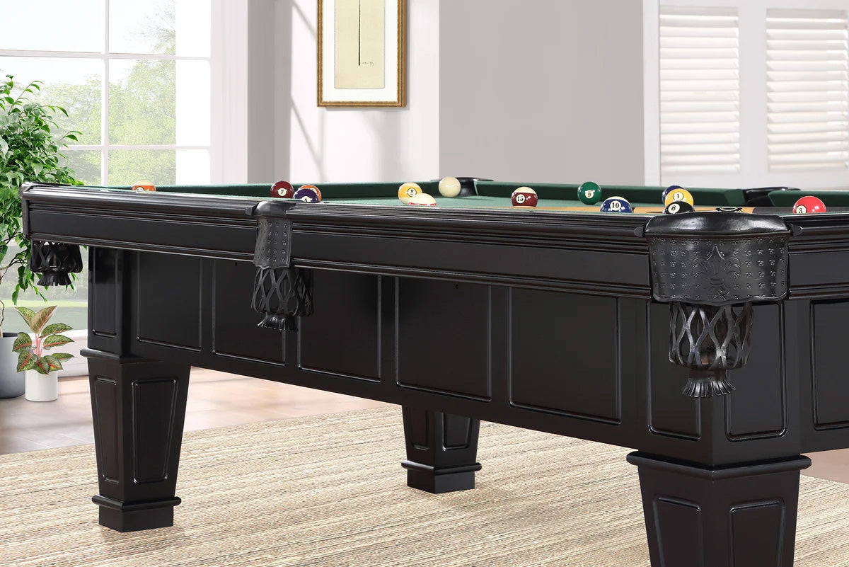 Brewster 8' Pool Table (Black)