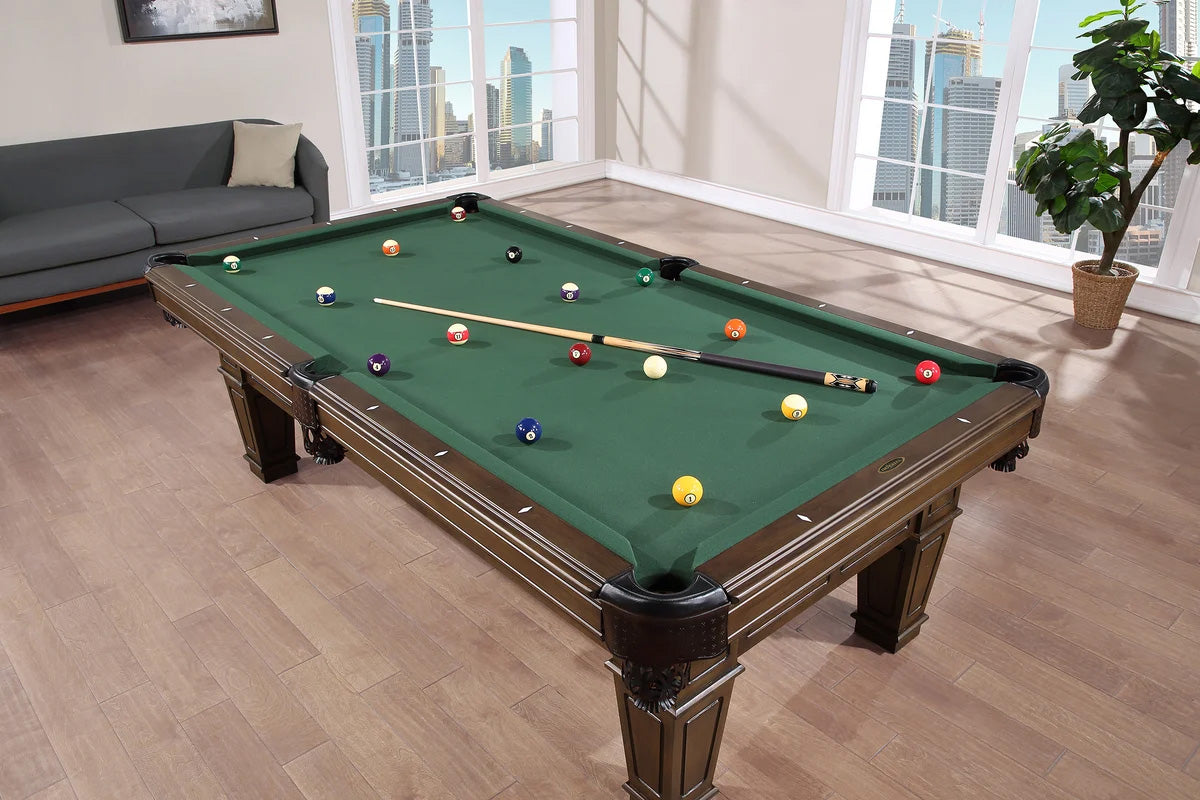 Brewster 8' Pool Table (Brown Walnut)