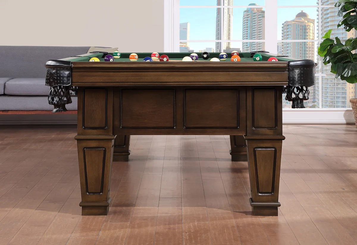 Brewster 8' Pool Table (Brown Walnut)