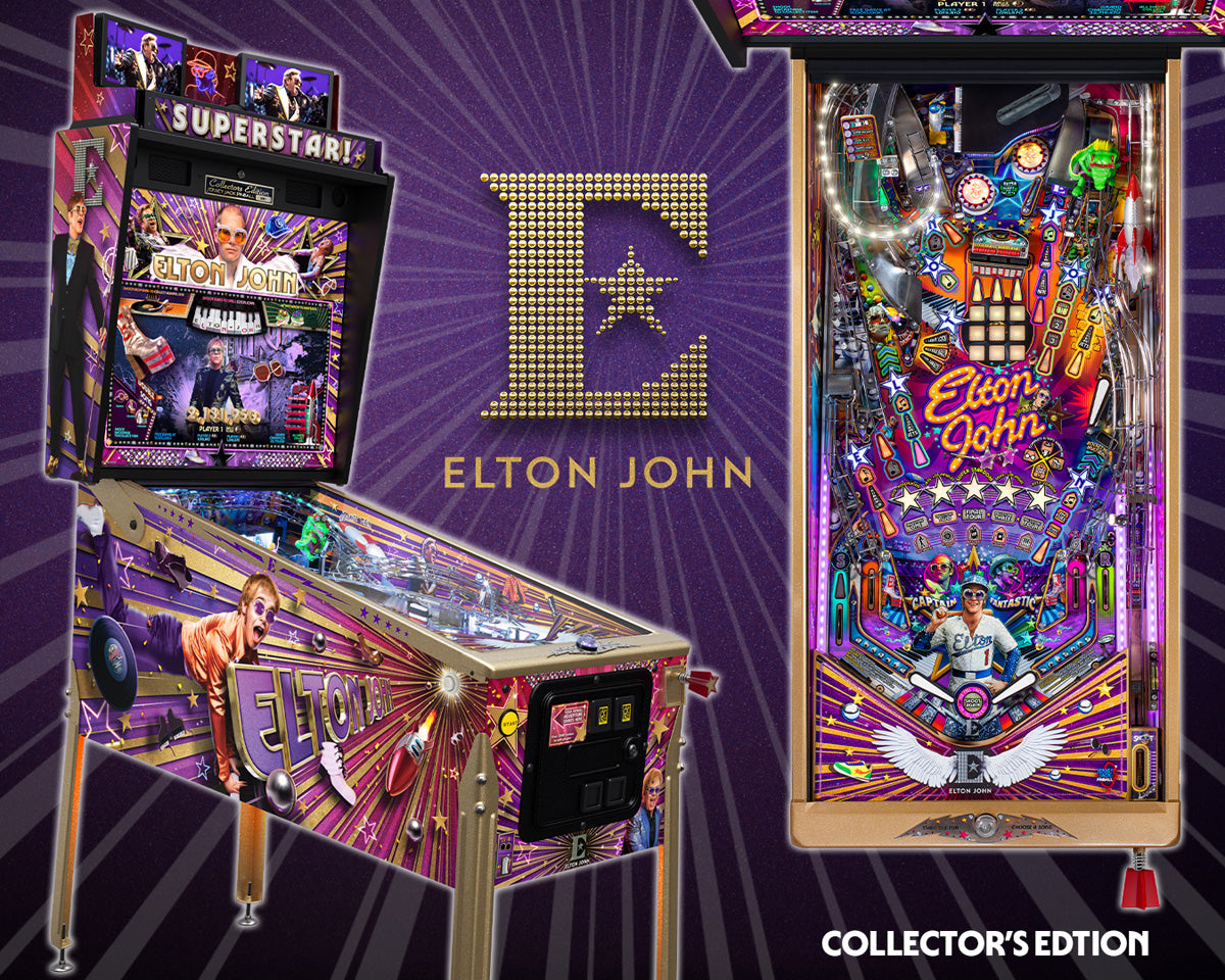 Elton John (Collectors Edition) Pinball Machine - NEW