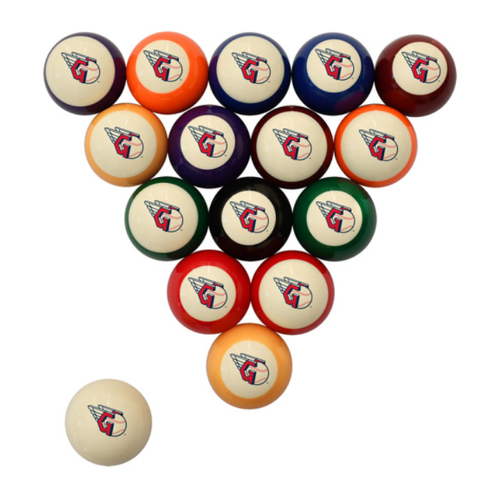 Officially Licensed MLB Retro Pool Ball Set (Pick your team)