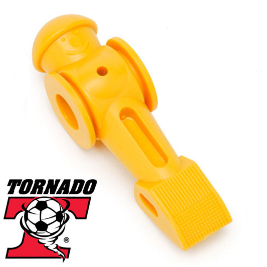 TORNADO FOOSBALL COUNTERWEIGHTED MAN, TOURNAMENT YELLOW