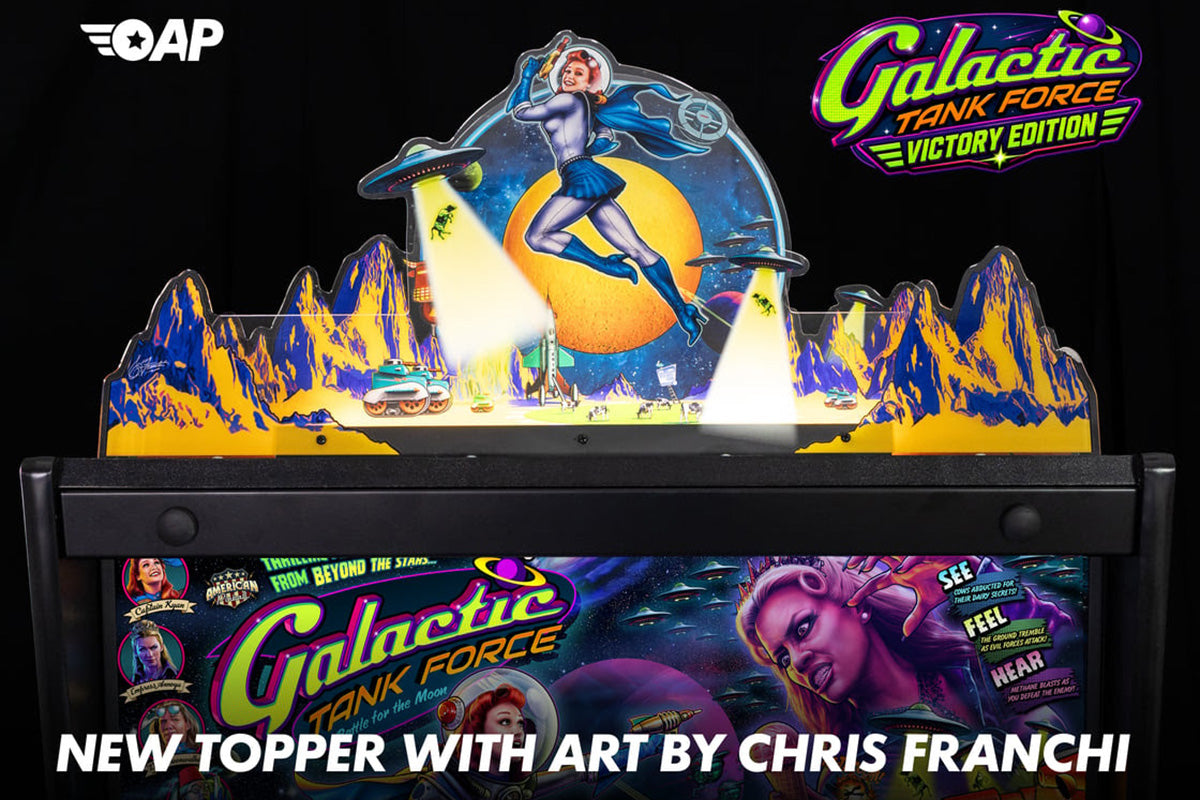 Galactic Tank Force (Victory Edition) Pinball Machine  - NEW