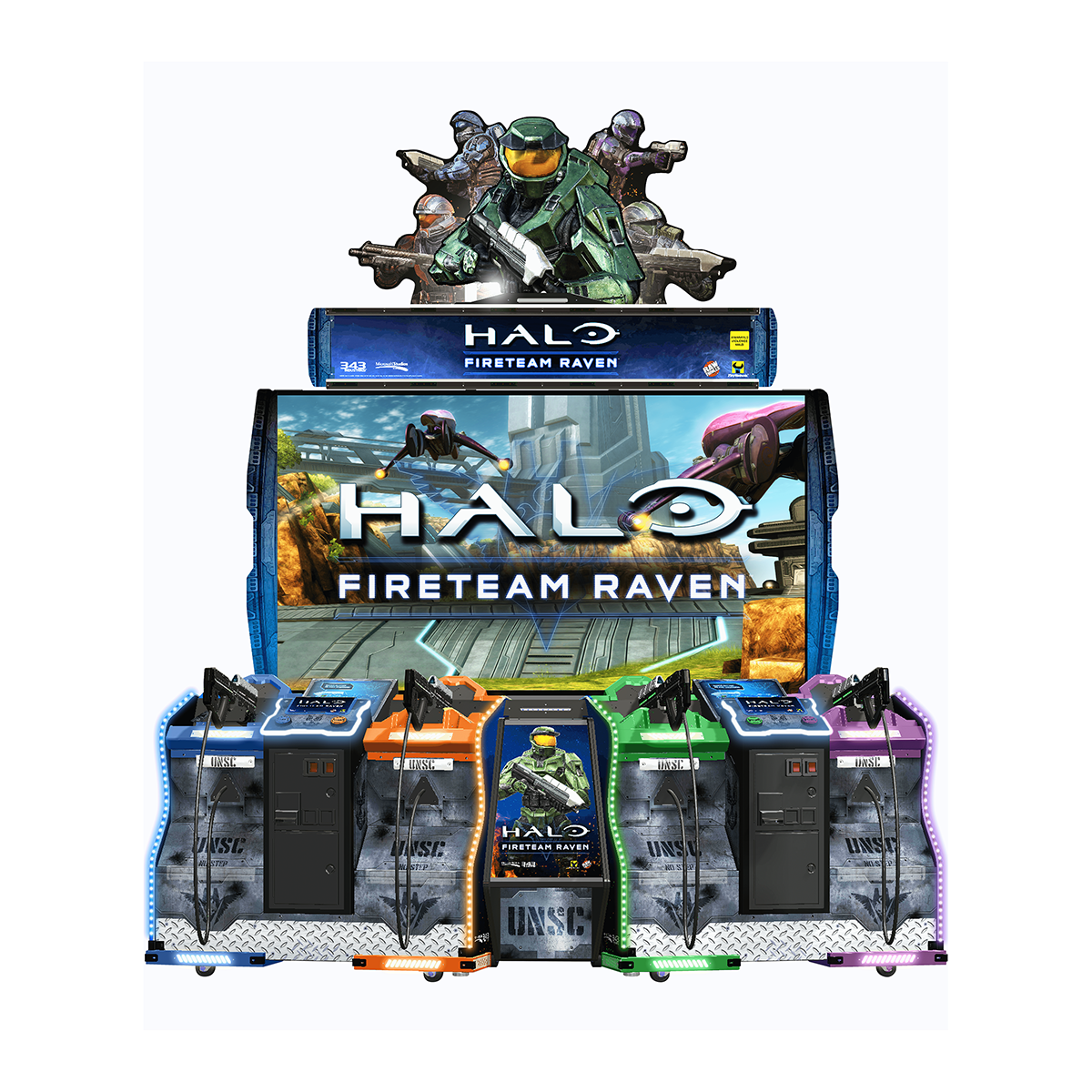Halo Fireteam Raven 4 Player Tethered
