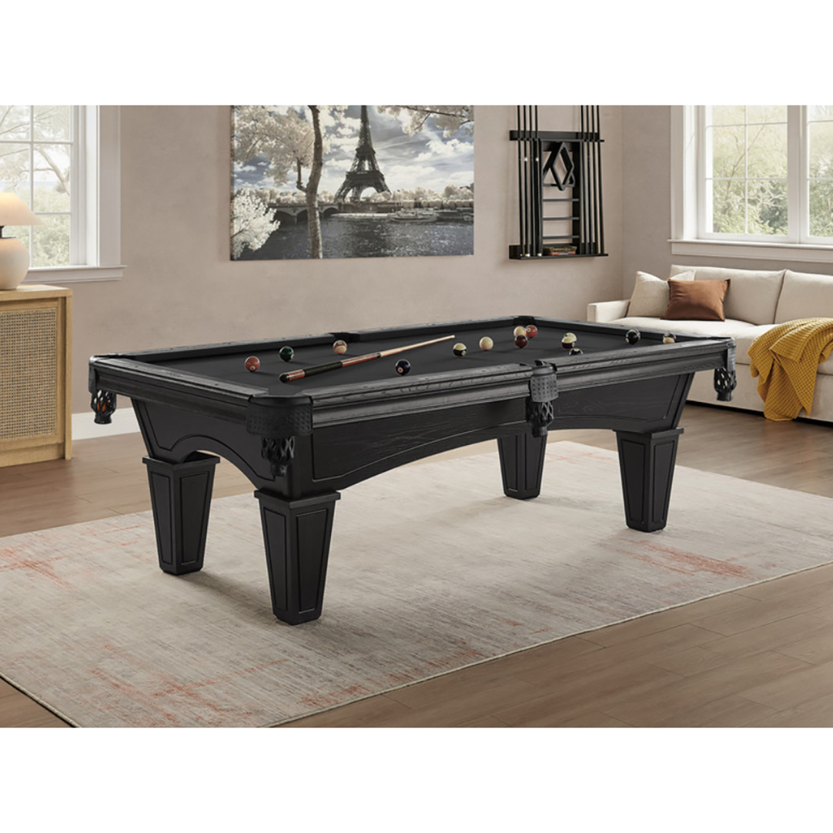 Hayden 8' Pool Table (Onyx)