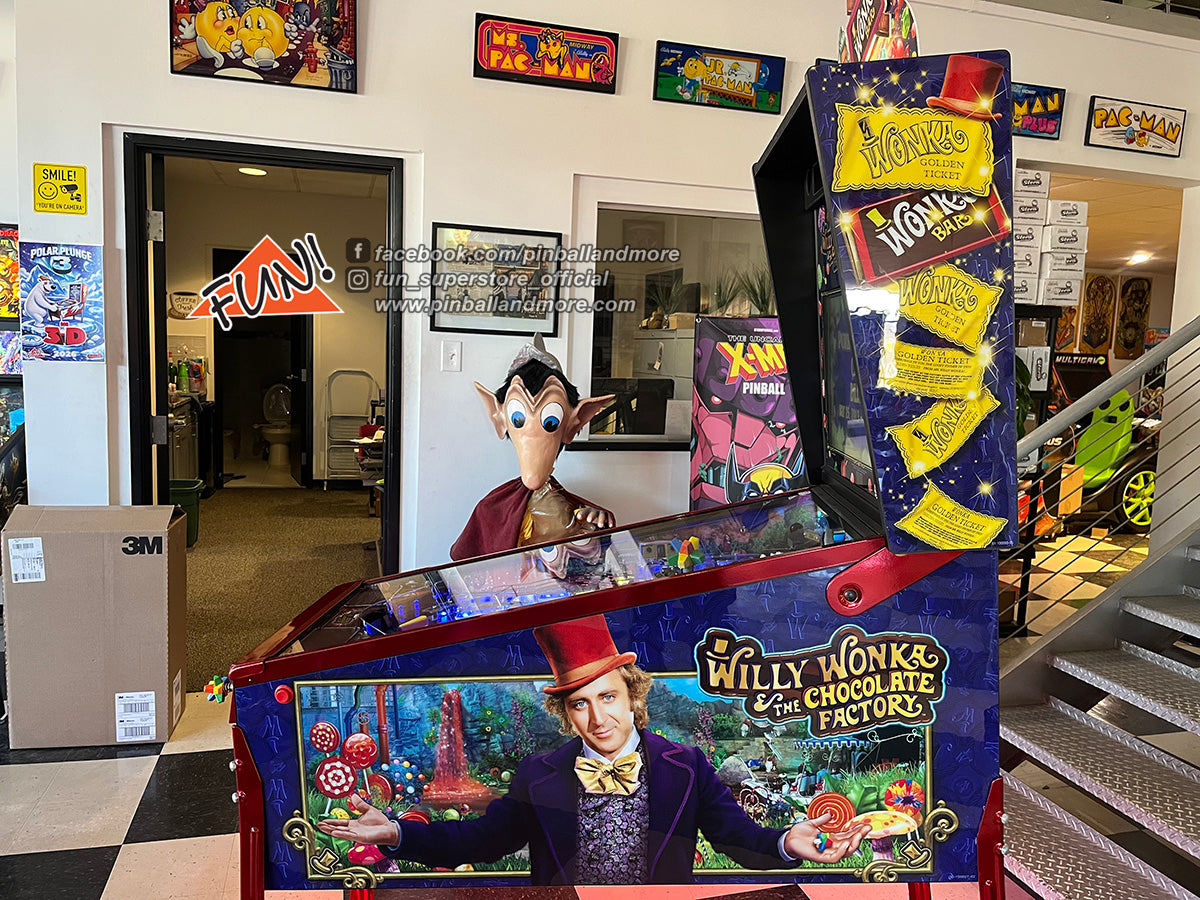 Willy Wonka (Collectors Edition #067) Pinball Machine - BEAUTIFUL!