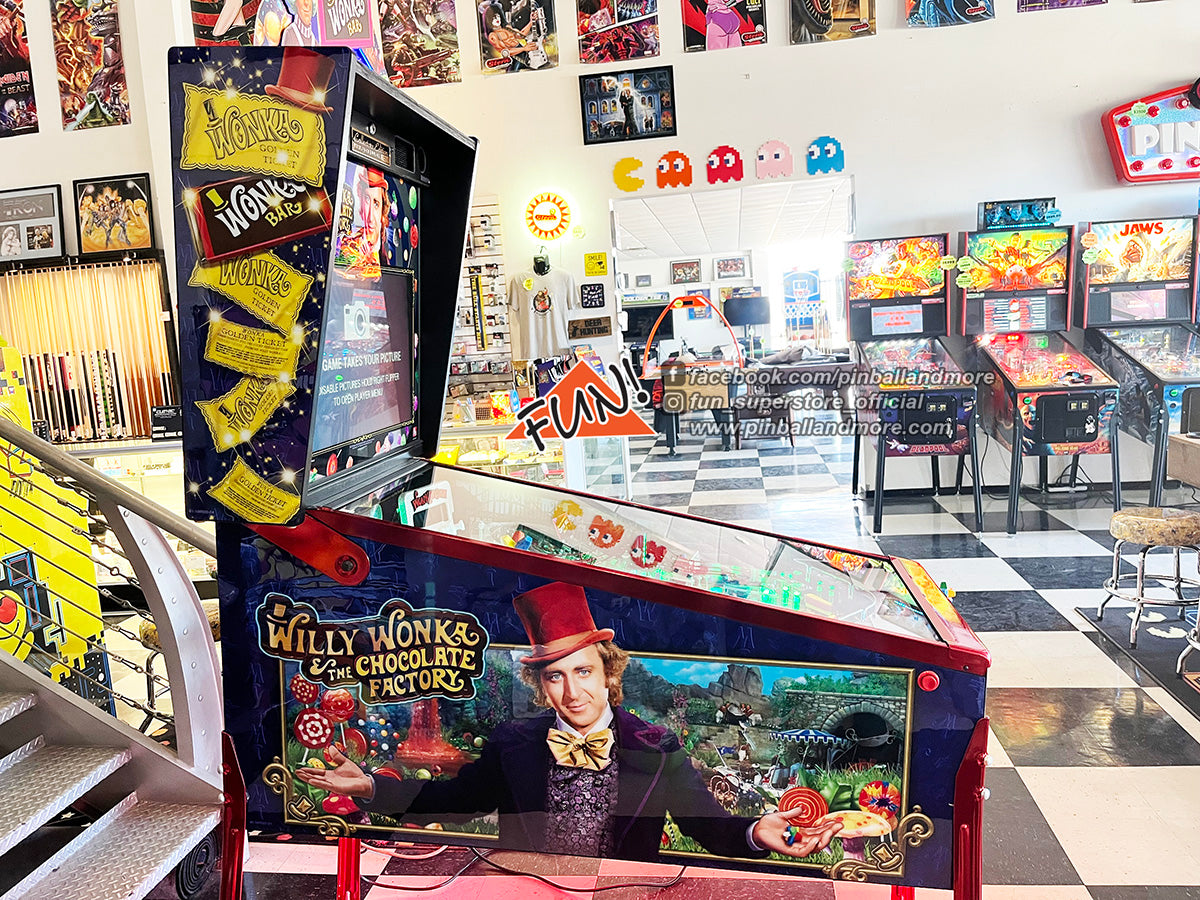 Willy Wonka (Collectors Edition #067) Pinball Machine - BEAUTIFUL!