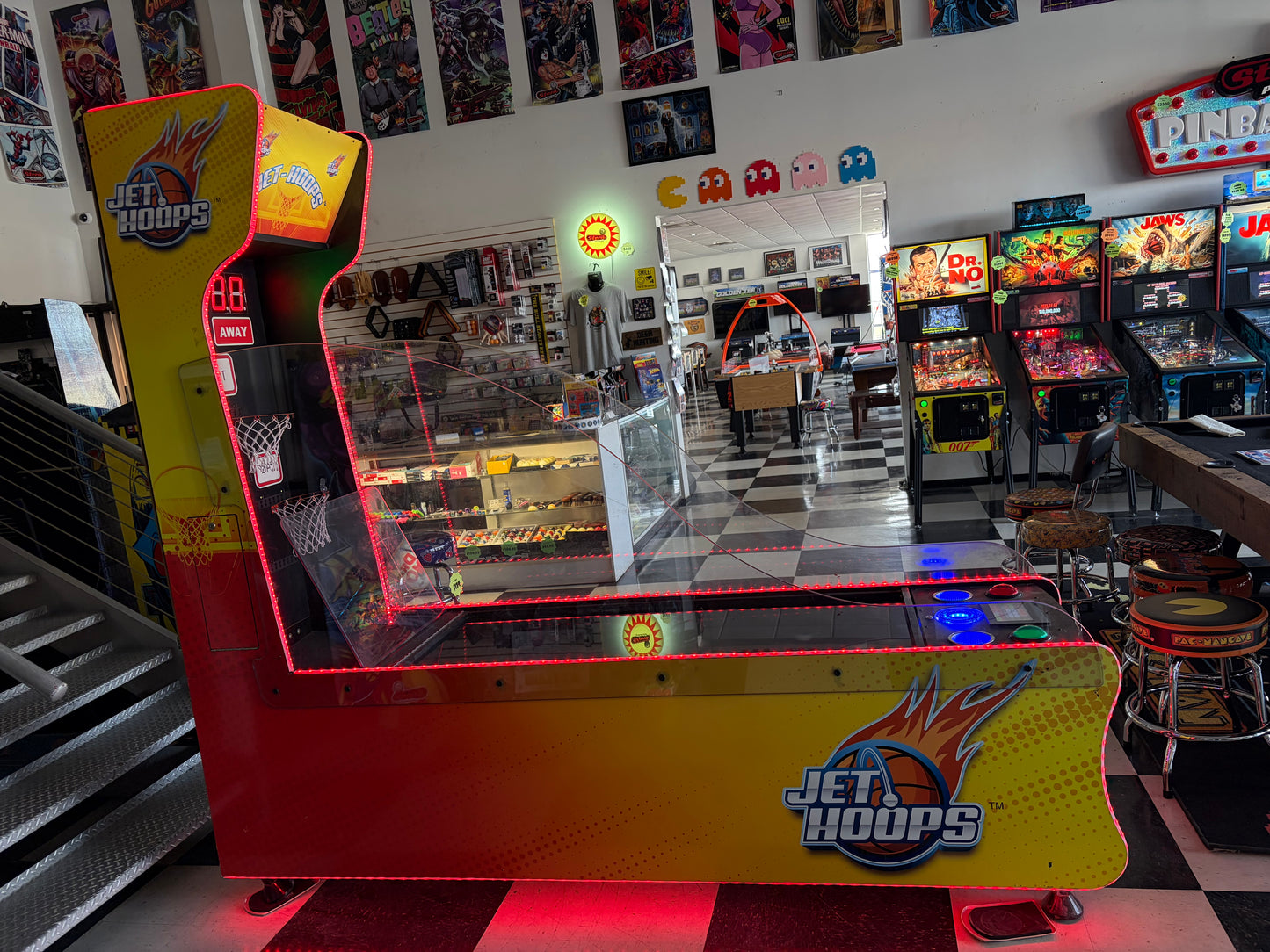 Jet Hoops Basketball Game