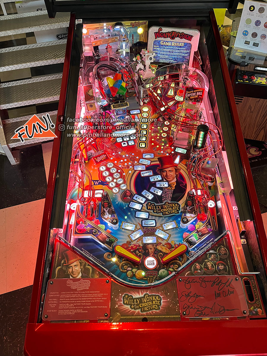 Willy Wonka (Collectors Edition #067) Pinball Machine - BEAUTIFUL!