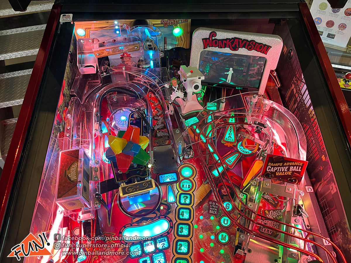 Willy Wonka (Collectors Edition #067) Pinball Machine - BEAUTIFUL!