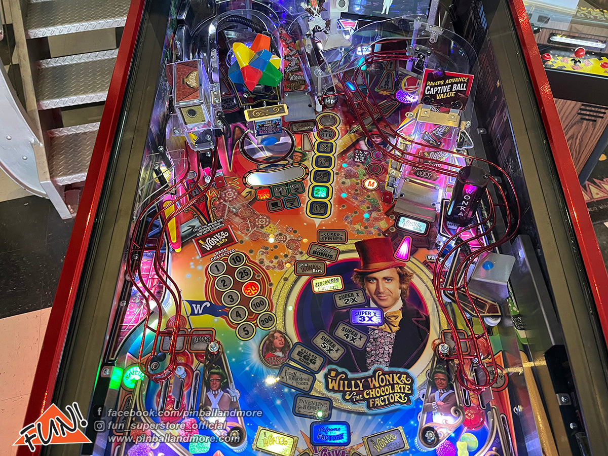 Willy Wonka (Collectors Edition #067) Pinball Machine - BEAUTIFUL!