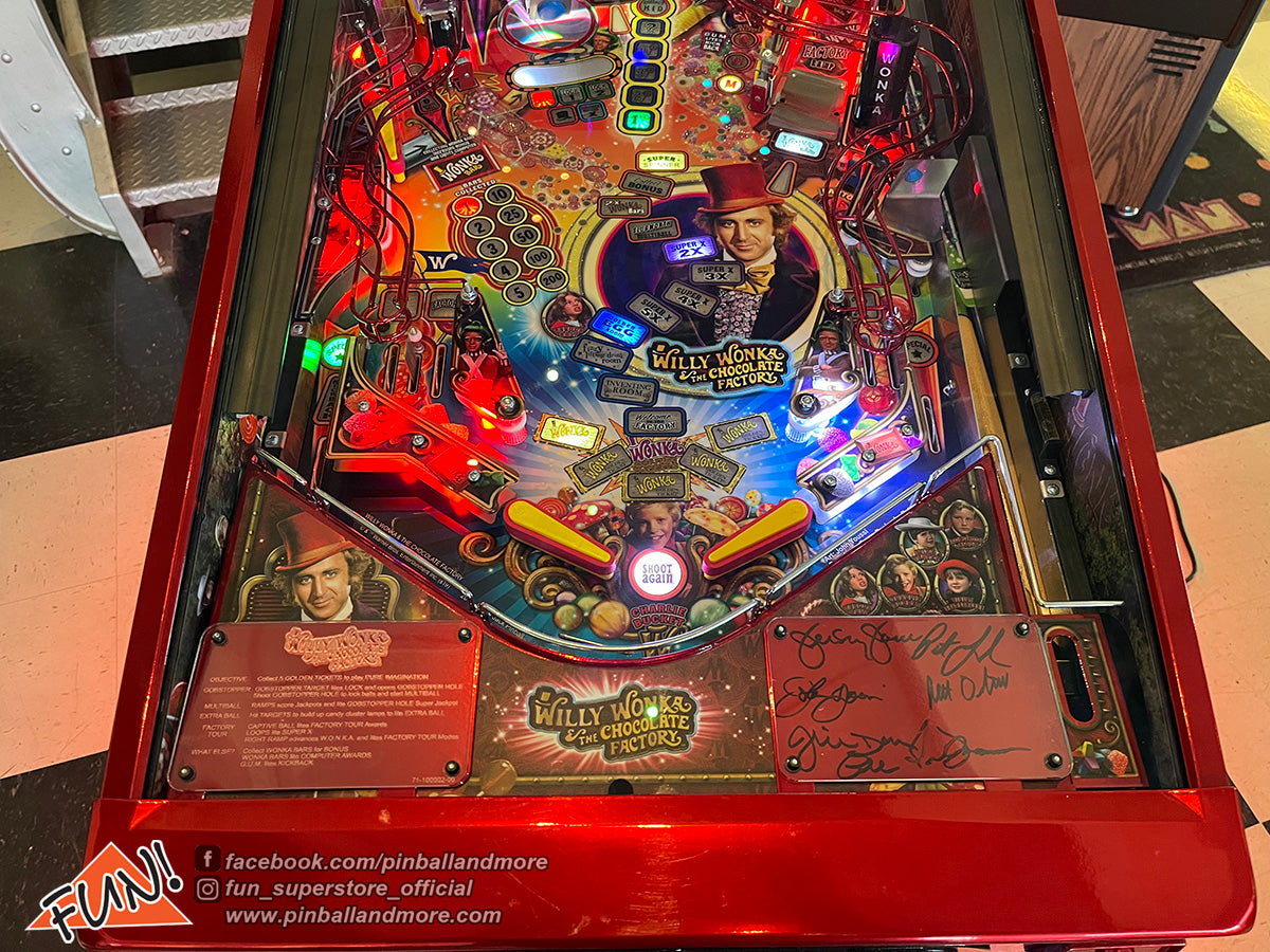Willy Wonka (Collectors Edition #067) Pinball Machine - BEAUTIFUL!
