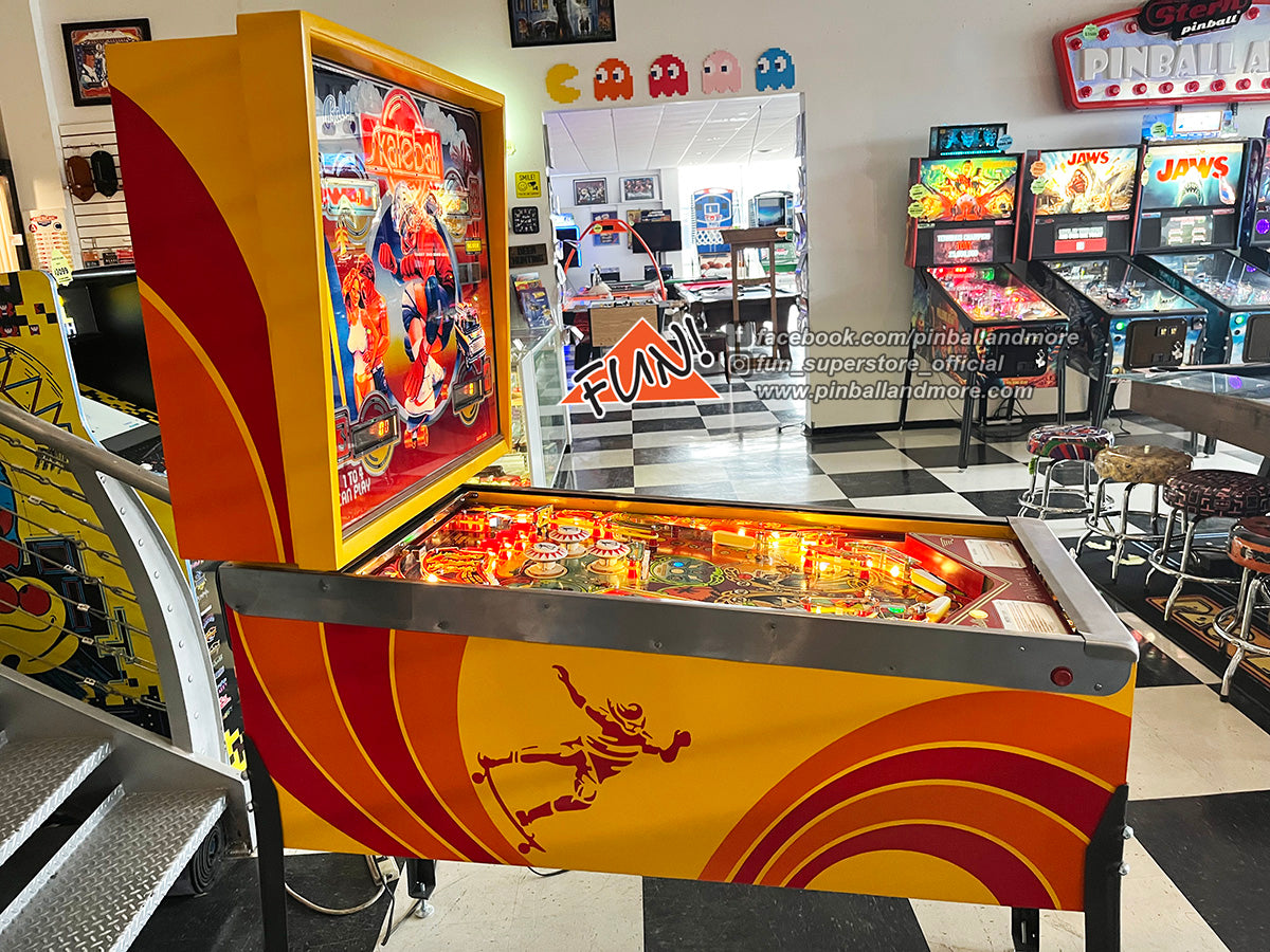 1980 Bally Skateball Pinball Machine - RESTORED