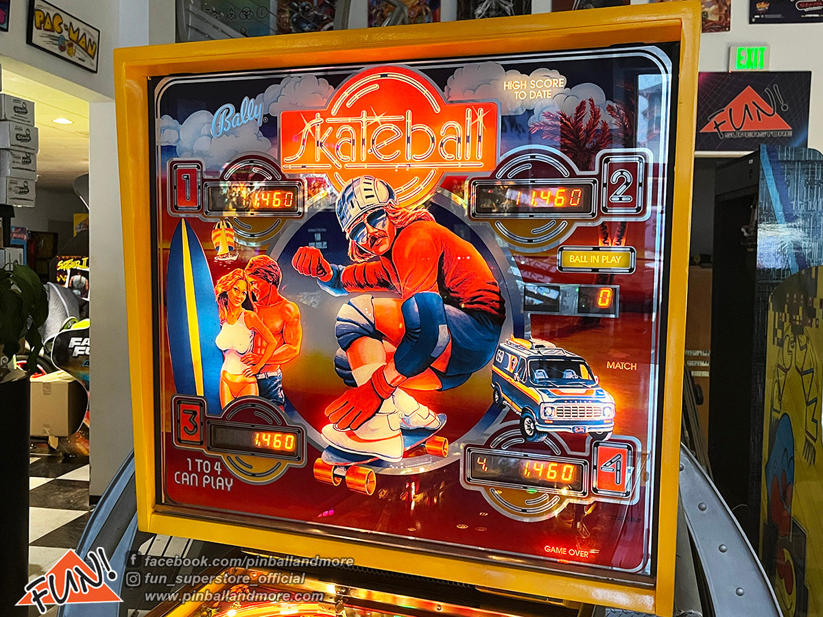 1980 Bally Skateball Pinball Machine - RESTORED
