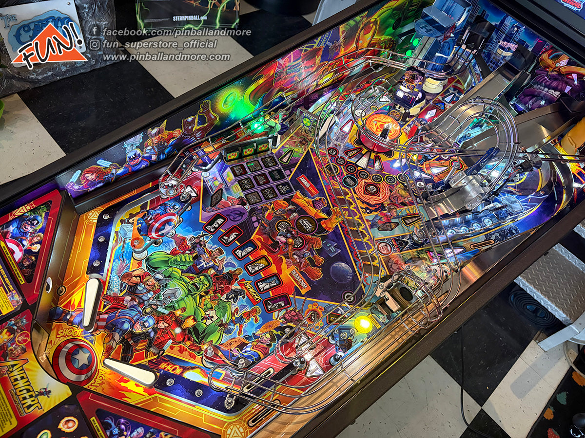 Avengers: Infinity Quest (Premium) Pinball Machine - LOADED! Home Use Only!