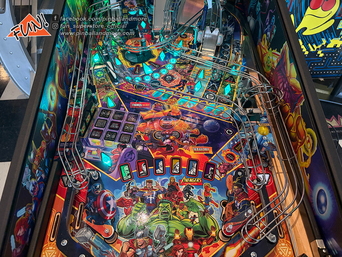 Avengers: Infinity Quest (Premium) Pinball Machine - LOADED! Home Use Only!