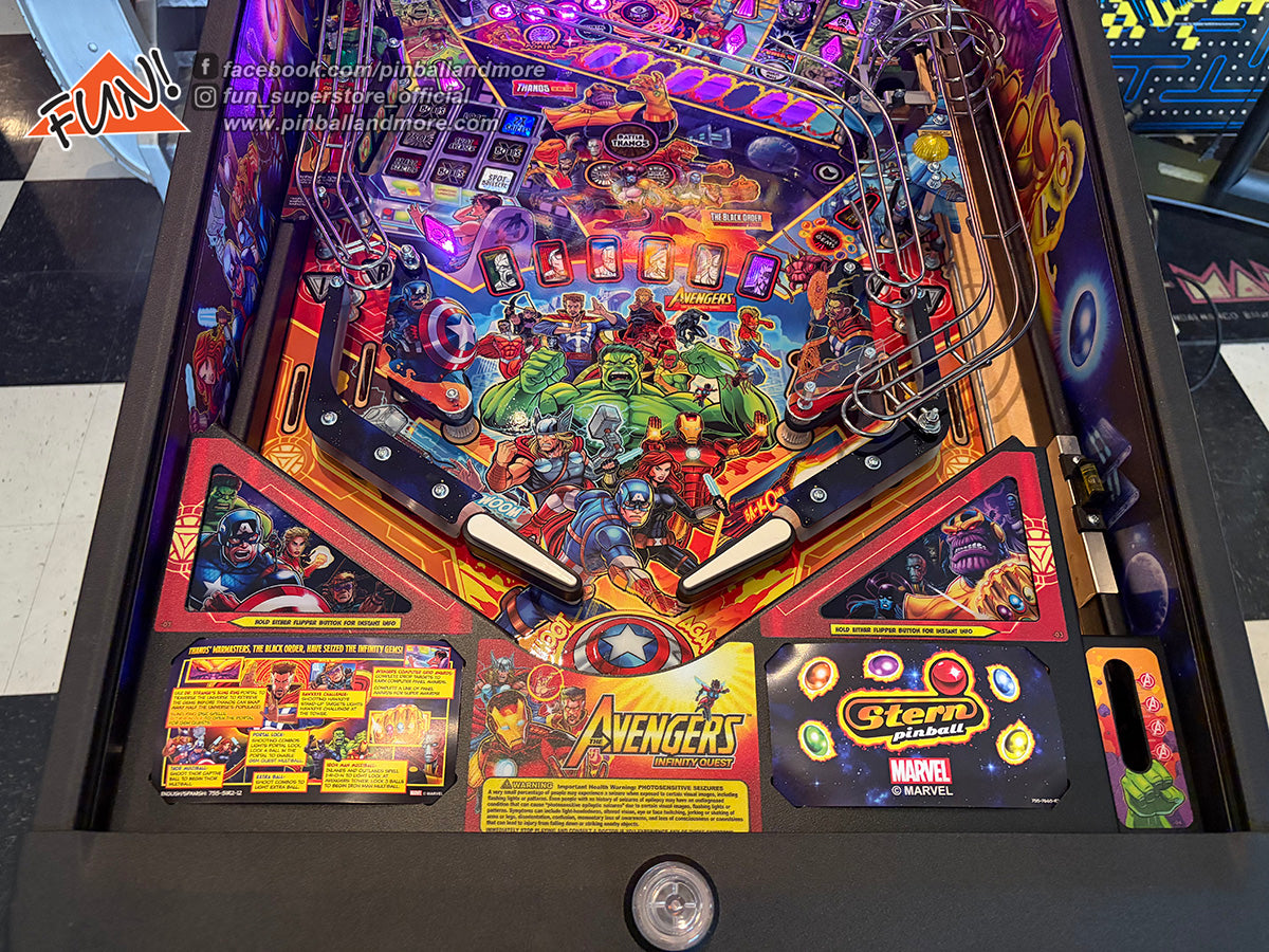 Avengers: Infinity Quest (Premium) Pinball Machine - LOADED! Home Use Only!