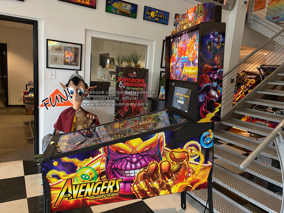 Avengers: Infinity Quest (Premium) Pinball Machine - LOADED! Home Use Only!