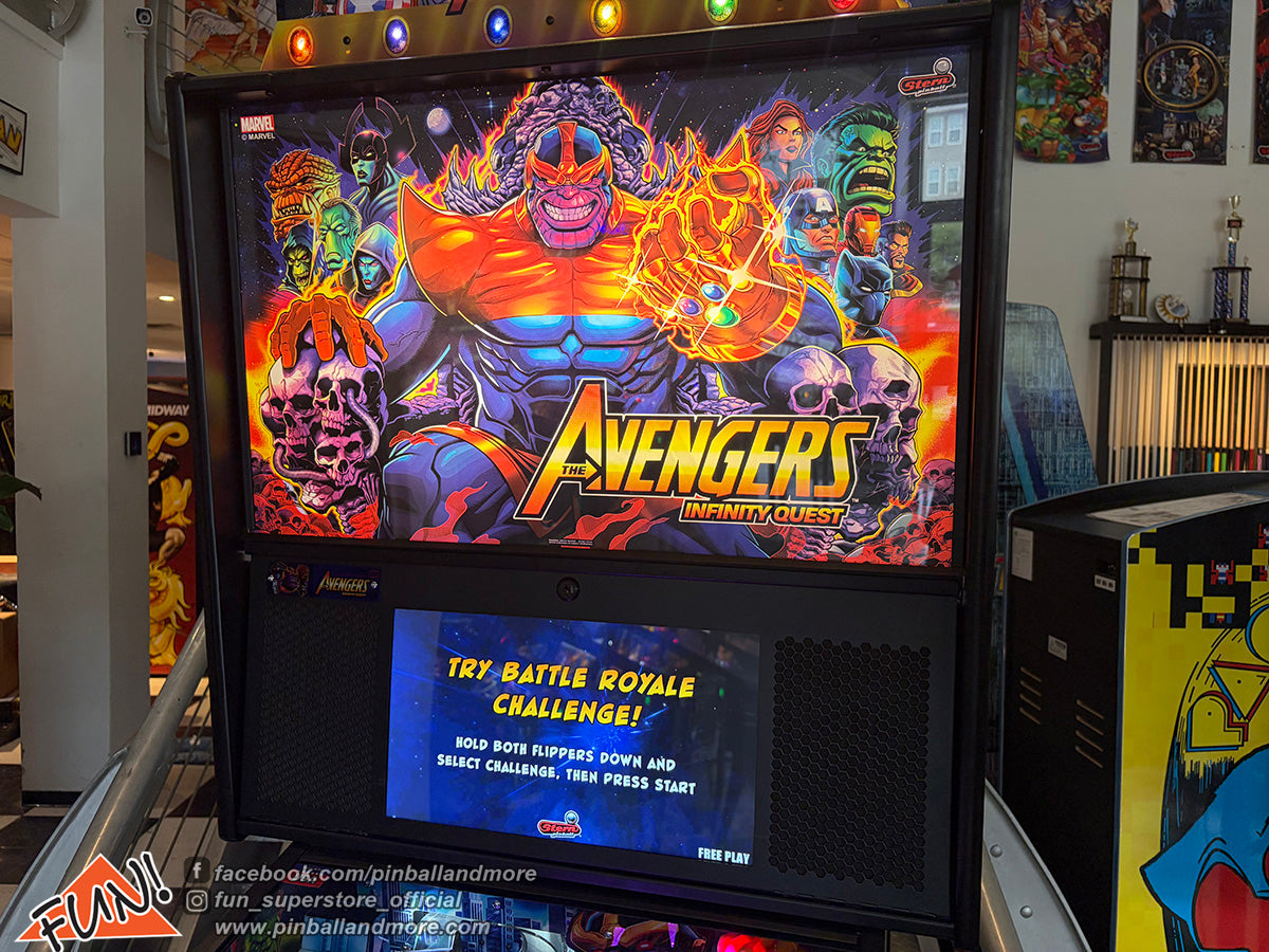 Avengers: Infinity Quest (Premium) Pinball Machine - LOADED! Home Use Only!