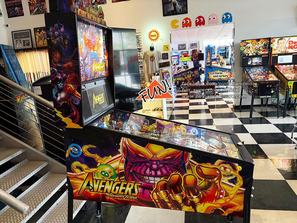 Avengers: Infinity Quest (Premium) Pinball Machine - LOADED! Home Use Only!