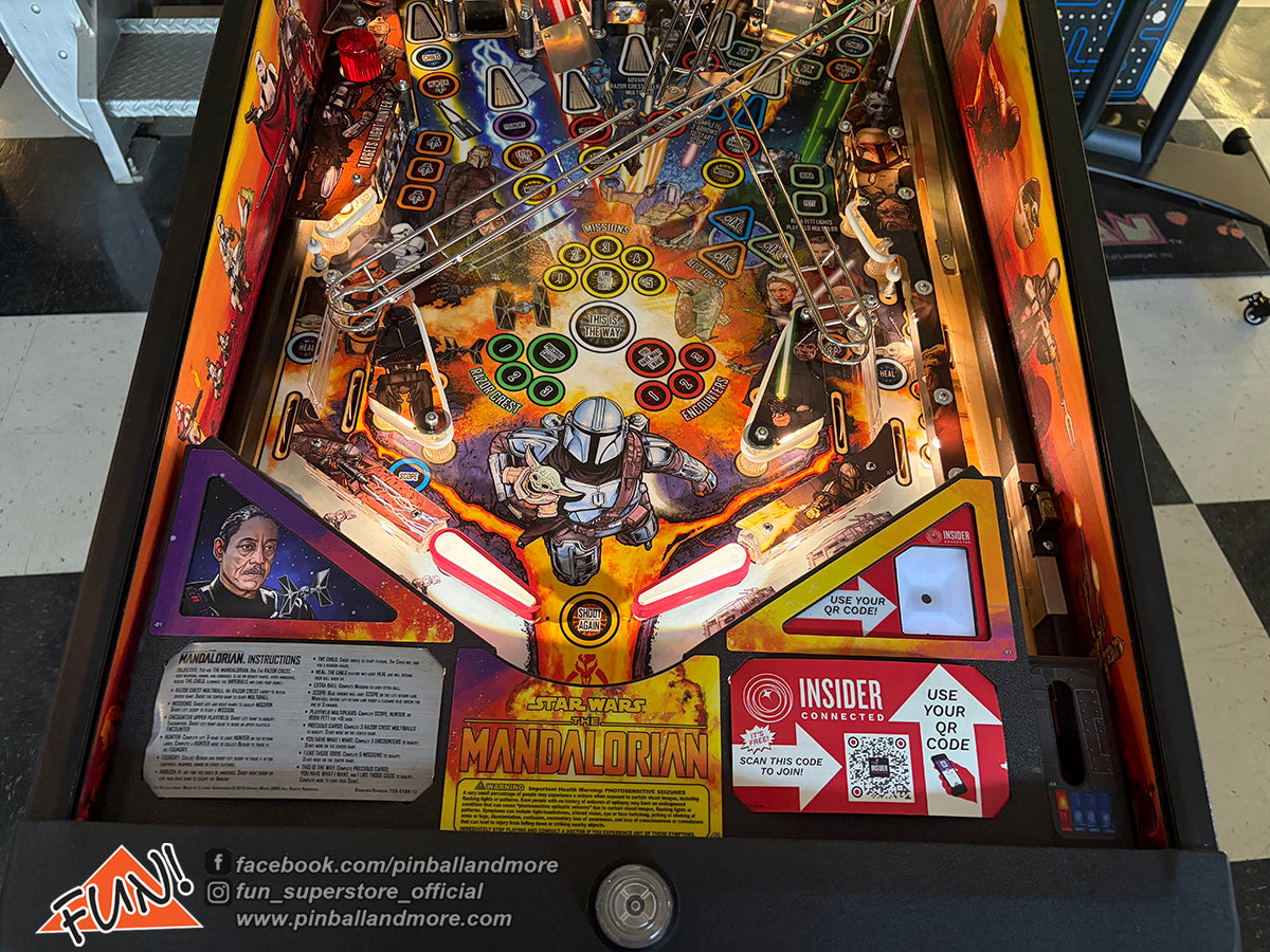 The Mandalorian (Premium) Pinball Machine - PRE-OWNED