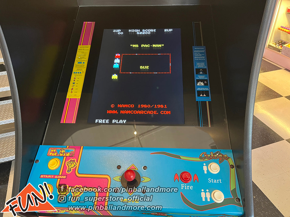 Ms. Pac-Man/Galaga Class of '81 Reunion Arcade Game - DEMO UNIT