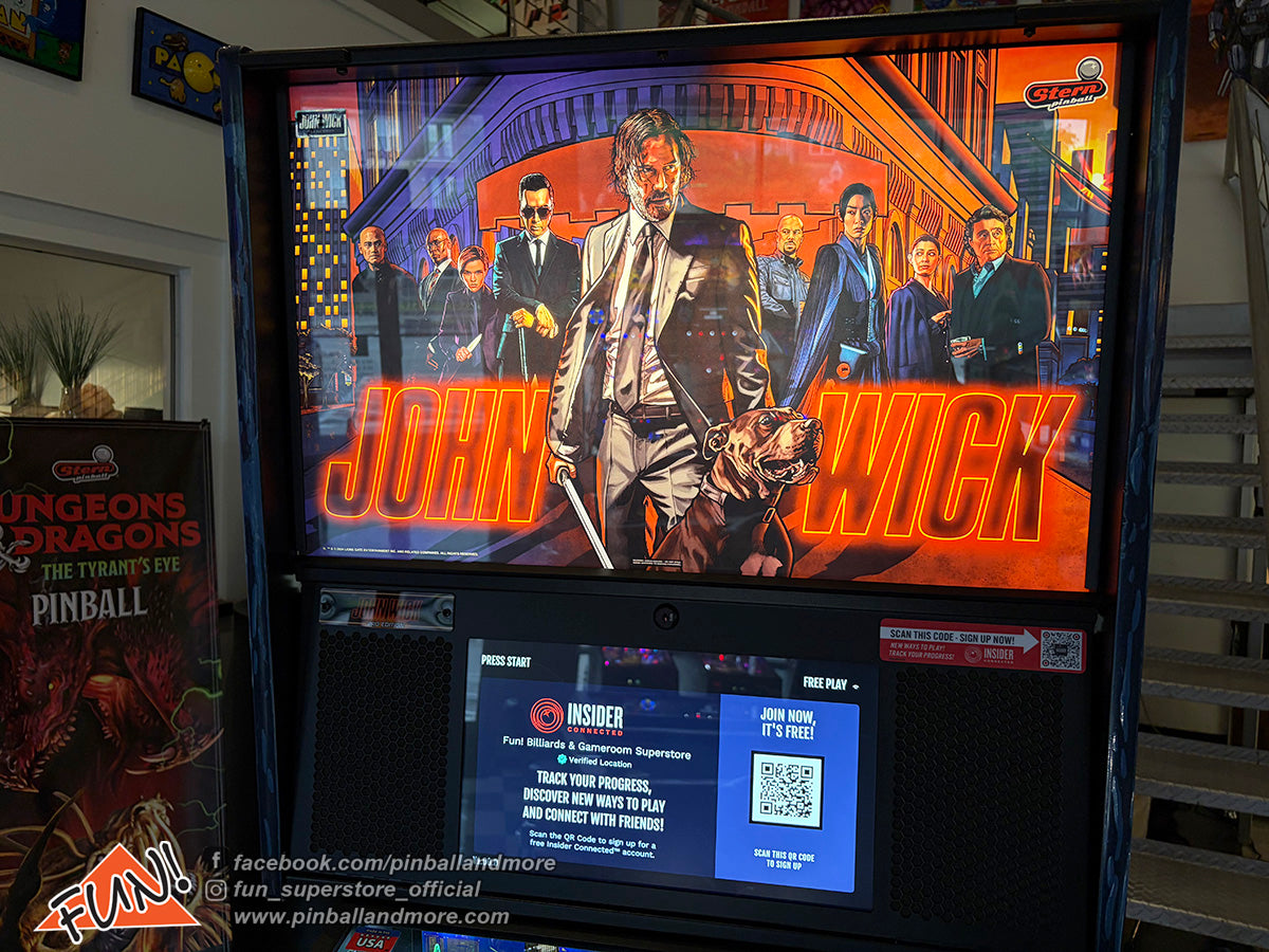 John Wick (Pro) Pinball Machine - SHOW DEMO MODEL