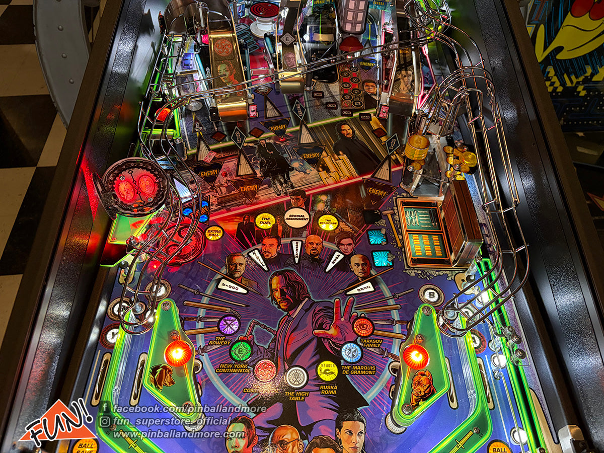 John Wick (Pro) Pinball Machine - SHOW DEMO MODEL
