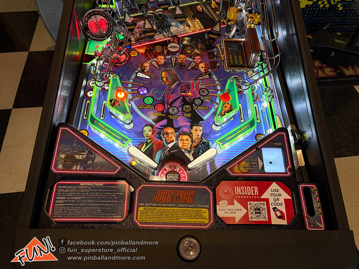 John Wick (Pro) Pinball Machine - SHOW DEMO MODEL