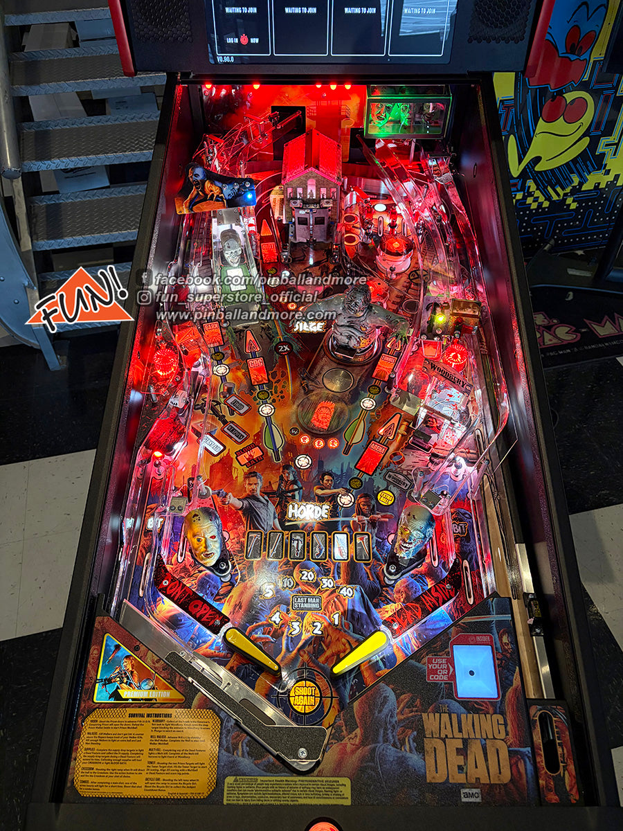 THE WALKING DEAD Remastered (PREMIUM) Pinball Machine - SHOW DEMO GAME