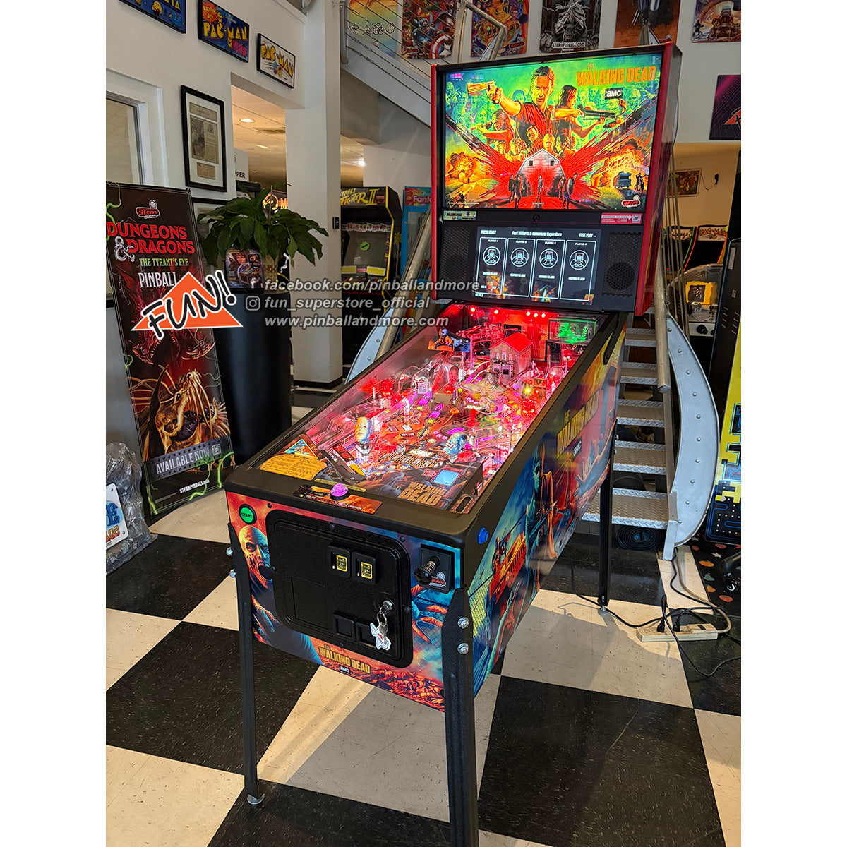 THE WALKING DEAD Remastered (PREMIUM) Pinball Machine - SHOW DEMO GAME