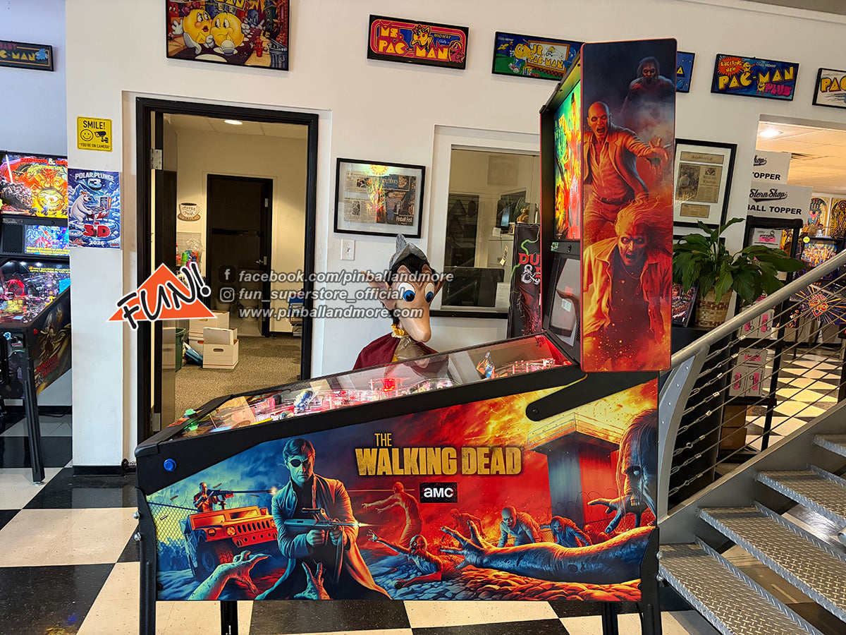 THE WALKING DEAD Remastered (PREMIUM) Pinball Machine - SHOW DEMO GAME