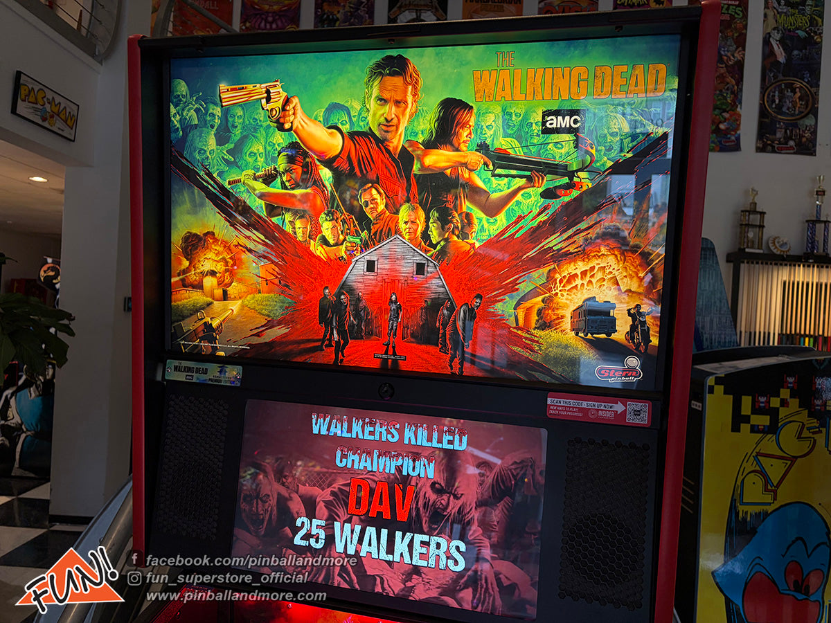 THE WALKING DEAD Remastered (PREMIUM) Pinball Machine - SHOW DEMO GAME