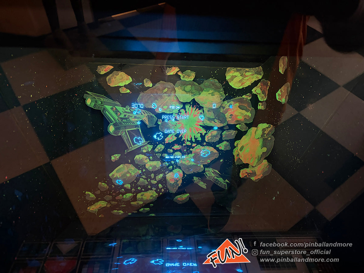 1981 Atari Asteroids Deluxe Arcade Game (Restored)