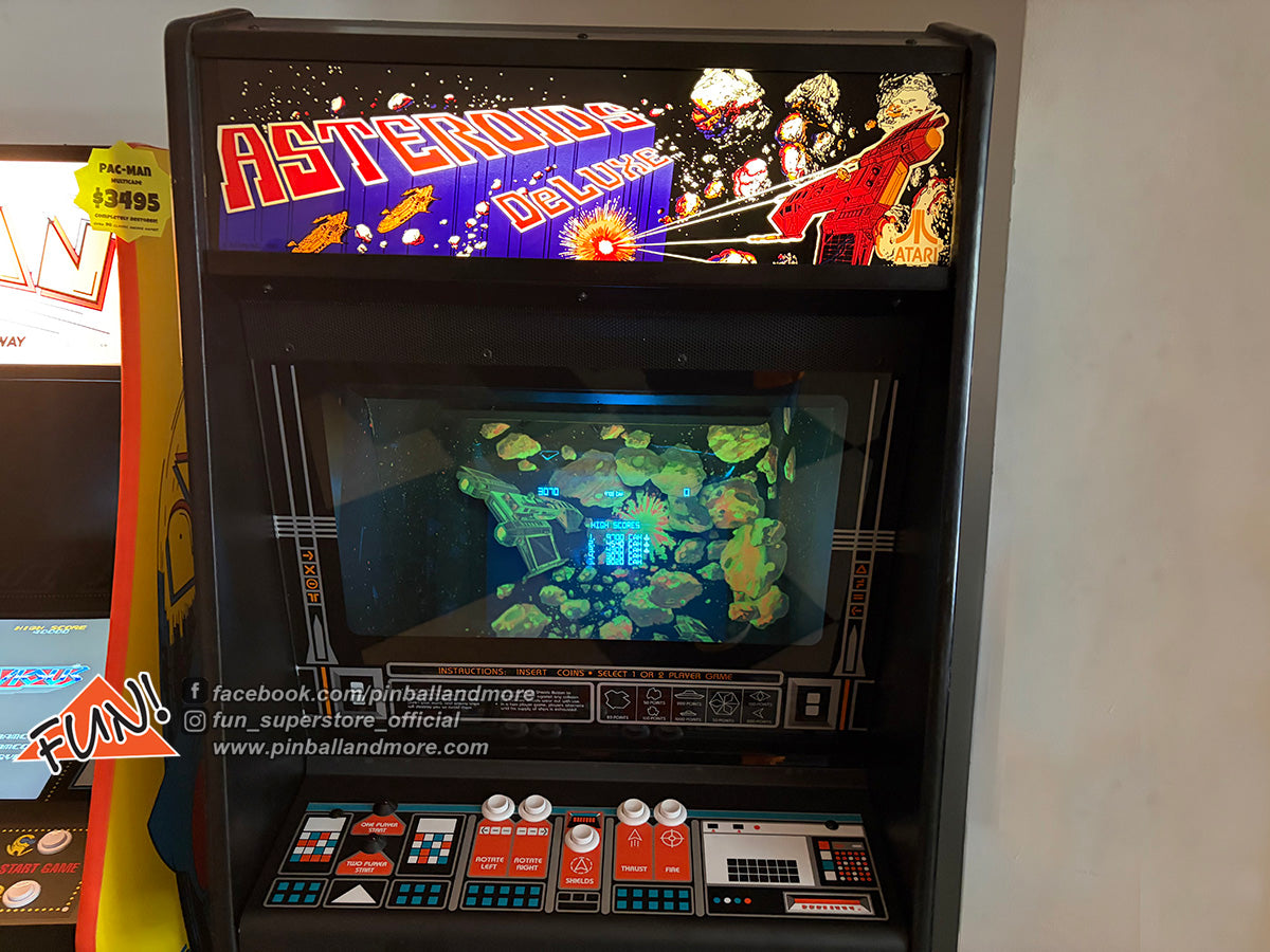 1981 Atari Asteroids Deluxe Arcade Game (Restored)