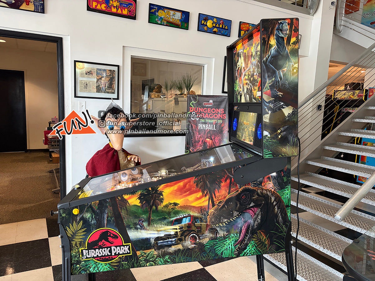 Jurassic Park (Premium) Pinball Machine - Home Use Only + MODS!