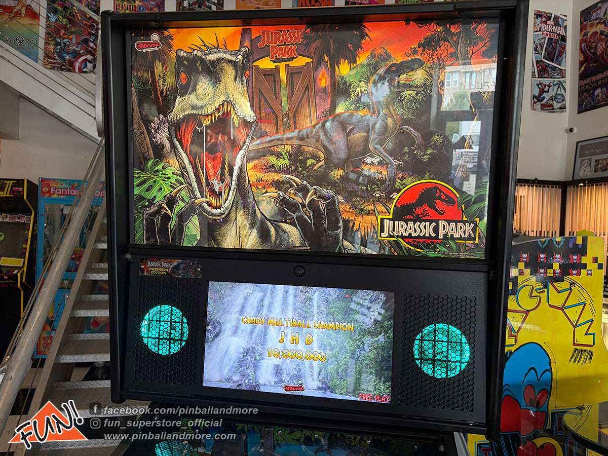 Jurassic Park (Premium) Pinball Machine - Home Use Only + MODS!