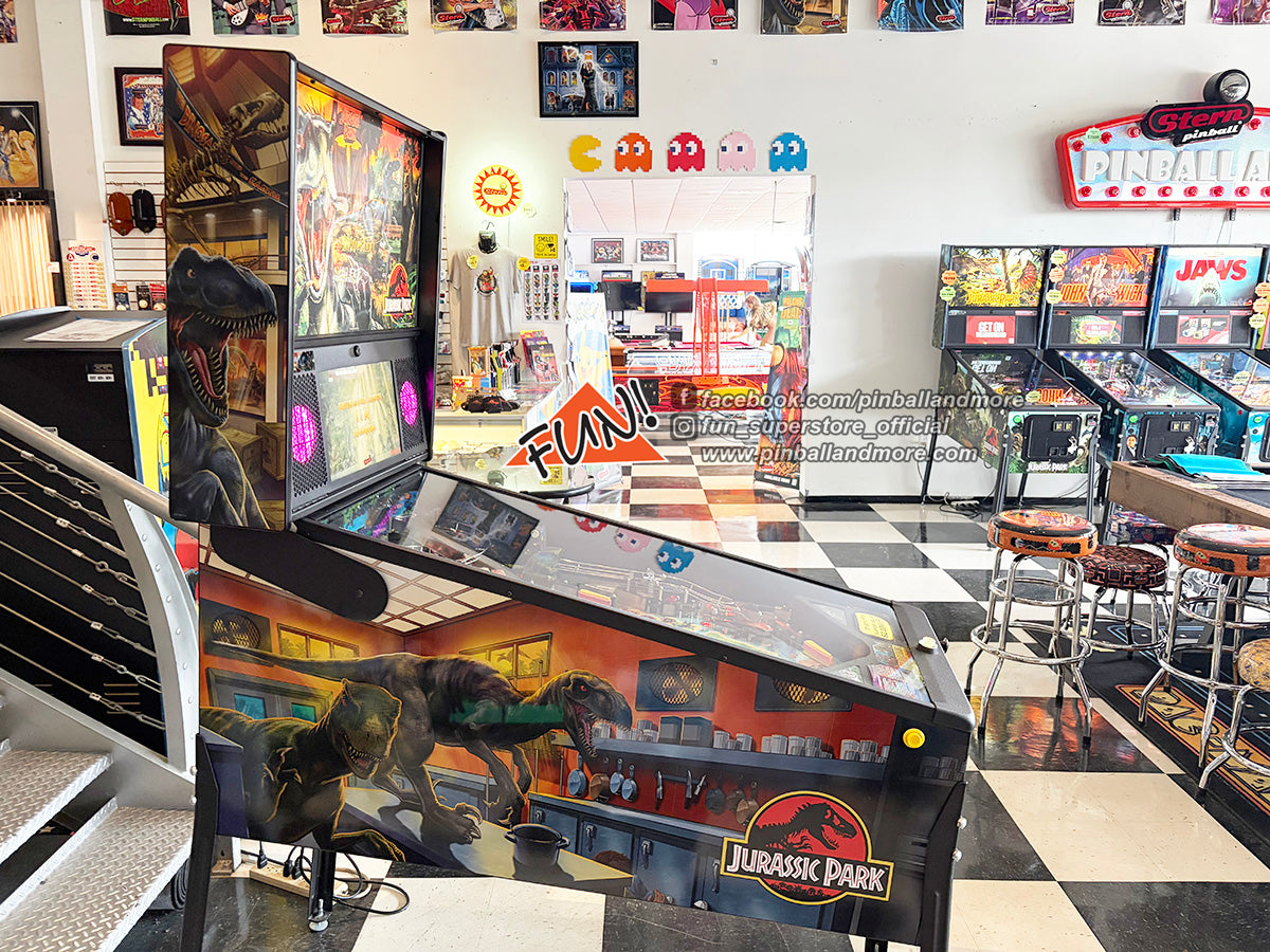 Jurassic Park (Premium) Pinball Machine - Home Use Only + MODS!