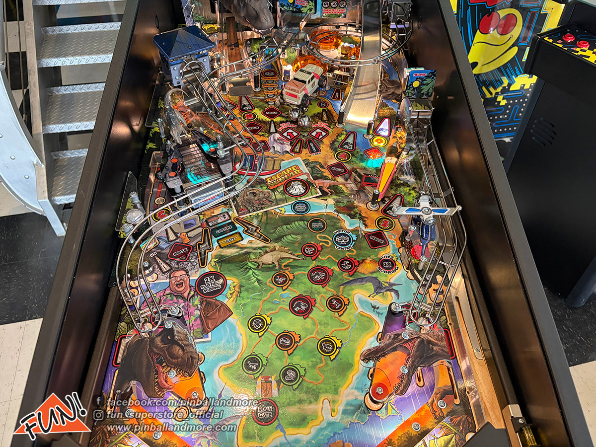 Jurassic Park (Premium) Pinball Machine - Home Use Only + MODS!