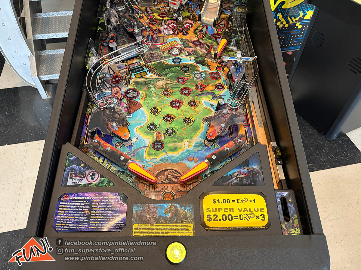 Jurassic Park (Premium) Pinball Machine - Home Use Only + MODS!