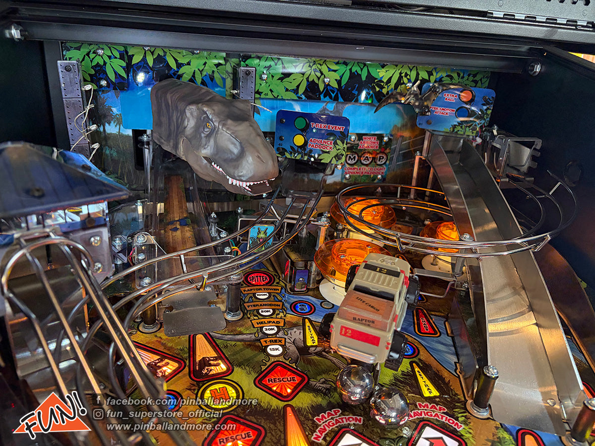 Jurassic Park (Premium) Pinball Machine - Home Use Only + MODS!