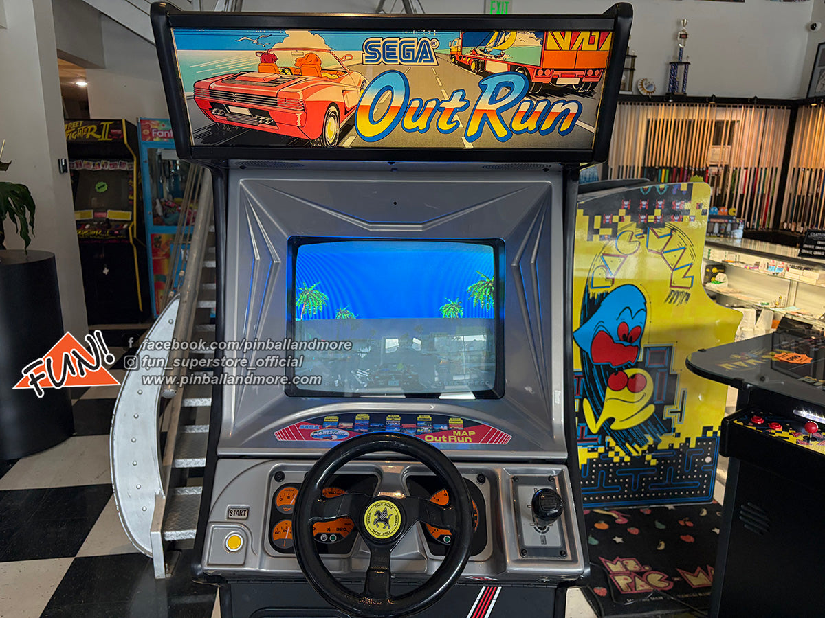 Out Run - Classic Racing Arcade Game - RESTORED