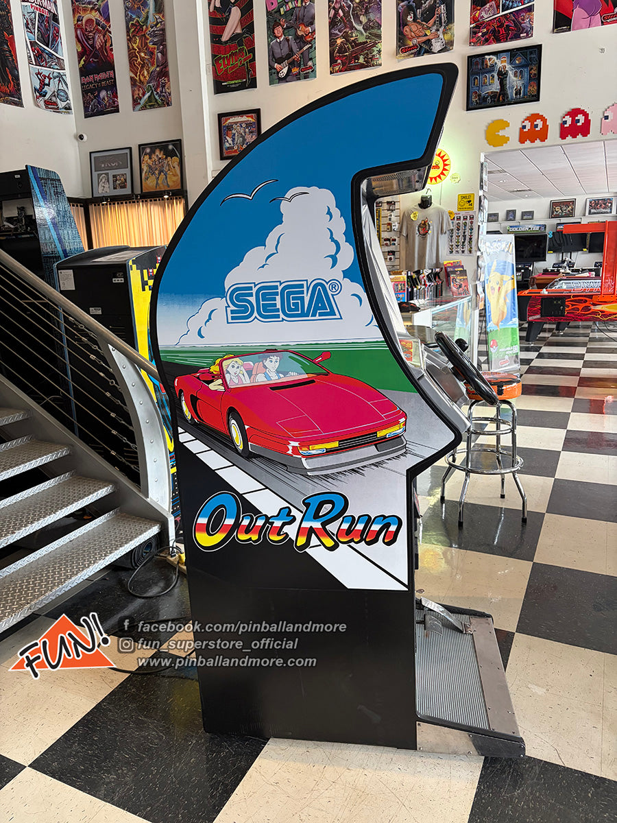 Out Run - Classic Racing Arcade Game - RESTORED
