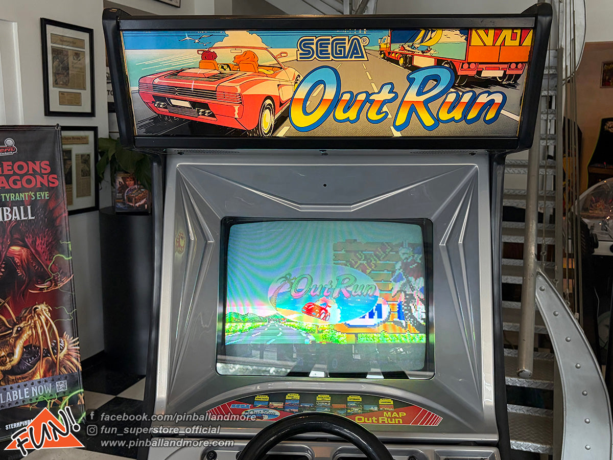 Out Run - Classic Racing Arcade Game - RESTORED