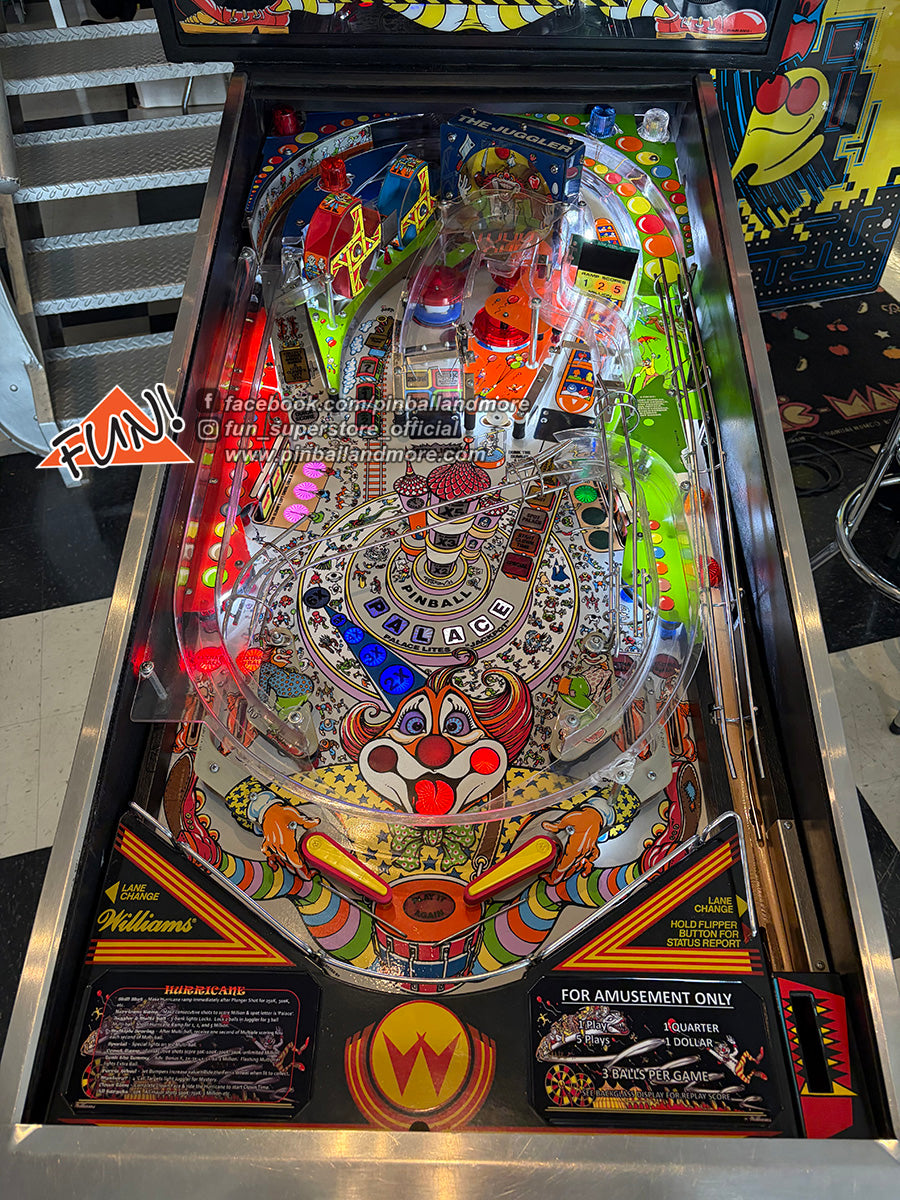 Hurricane Pinball Machine - Refurbished!
