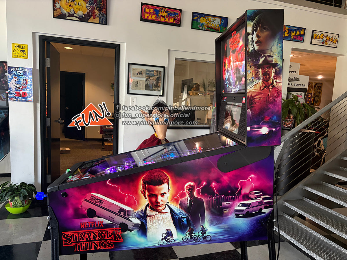 Stranger Things (Pro) Pinball Machine w/accessories! - HOME USE ONLY