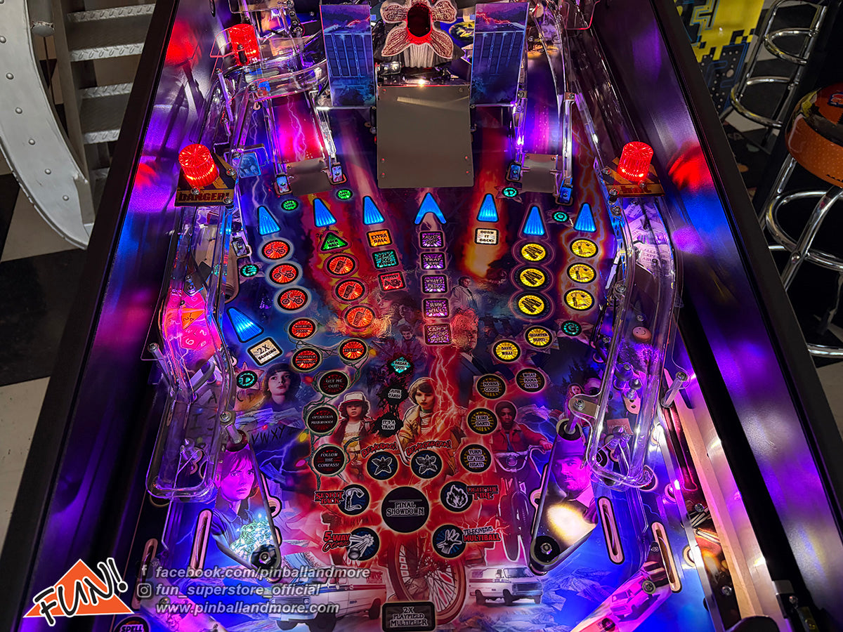Stranger Things (Pro) Pinball Machine w/accessories! - HOME USE ONLY