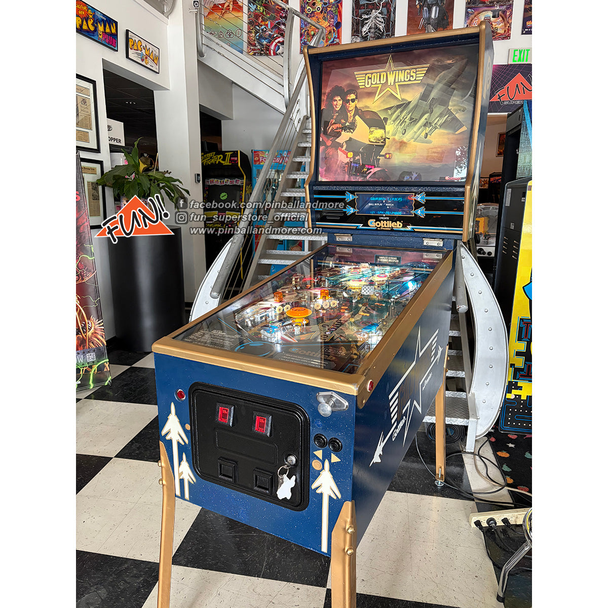Gold Wings Pinball Machine